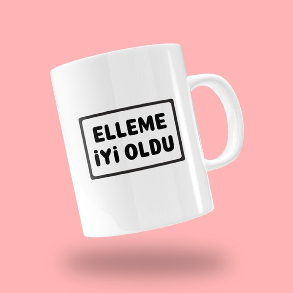 Pro Butik Elleme Iyi Oldu Kupa - Beyaz Fincan / Bardak / Kahve Takımı Fiyatı