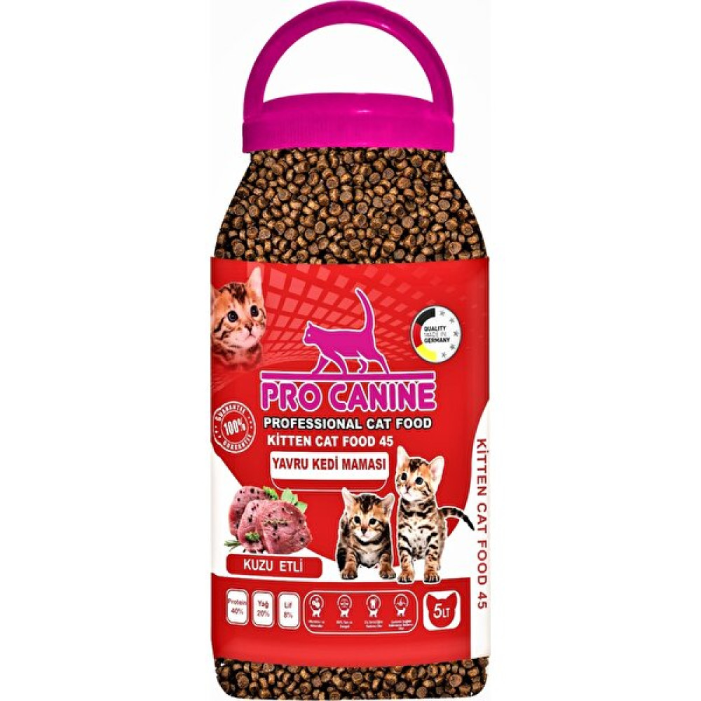 Pro Canine Professional Kuzu Etli Kitten Kedi Maması 5 lt Evcil Hayvan Ürünleri Fiyatı