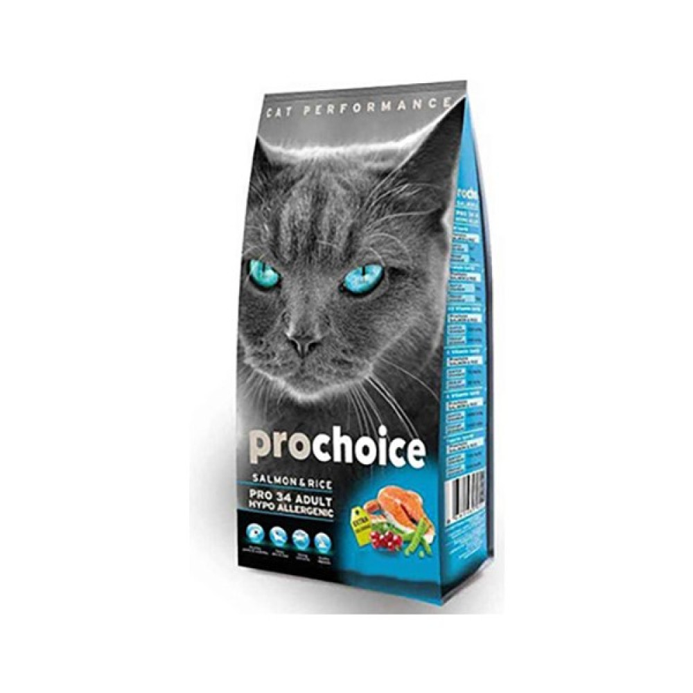 Pro Choice Pro 34 Salmon&rice Somonlu Yetişkin Kedi Maması 2 kg ( Skt: 20.11.2021) Evcil Hayvan Ürünleri Fiyatı