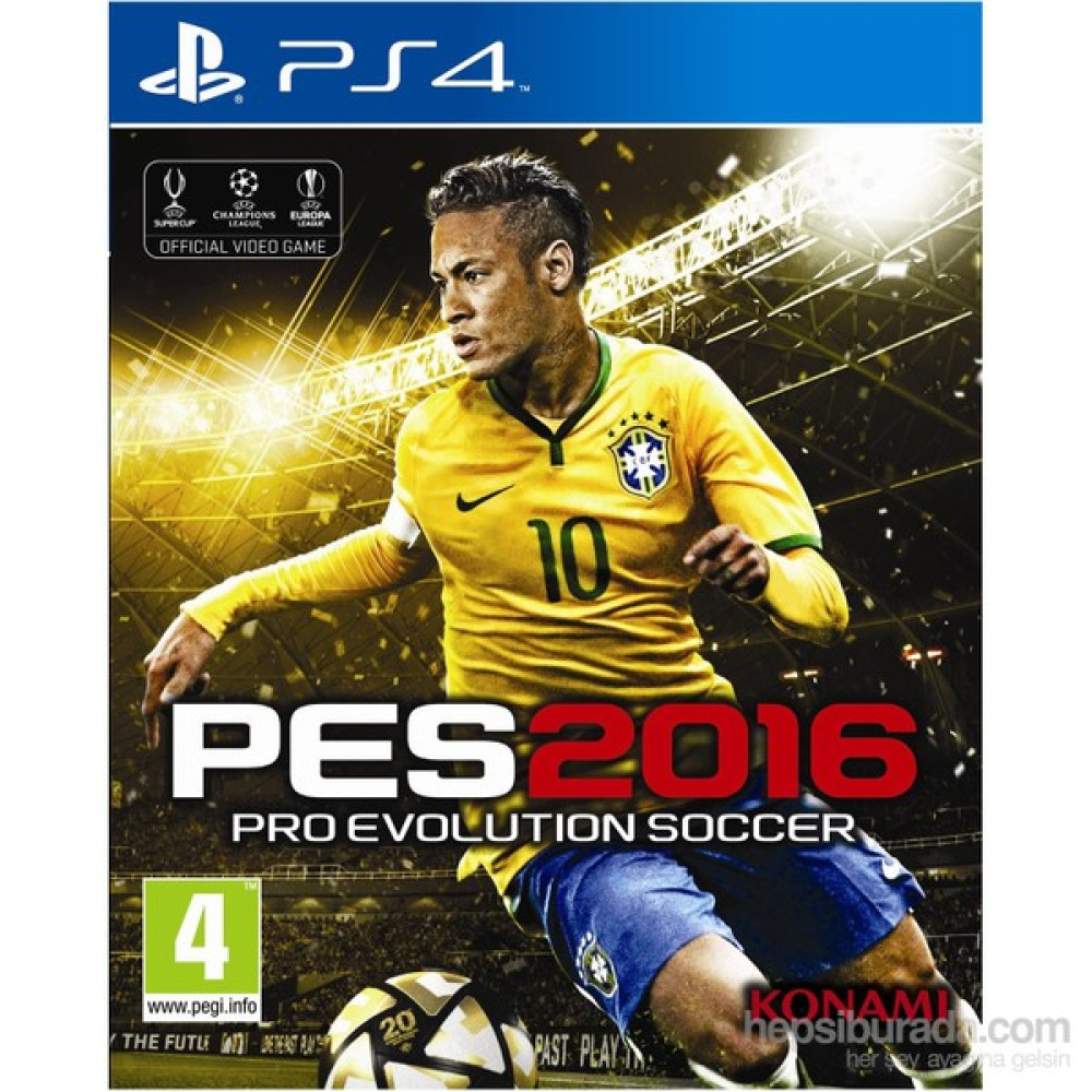 Pro Evolution Soccer 2016 ( Pes 2016 ) PS4 PlayStation 4 PS4 Oyunları Fiyatı