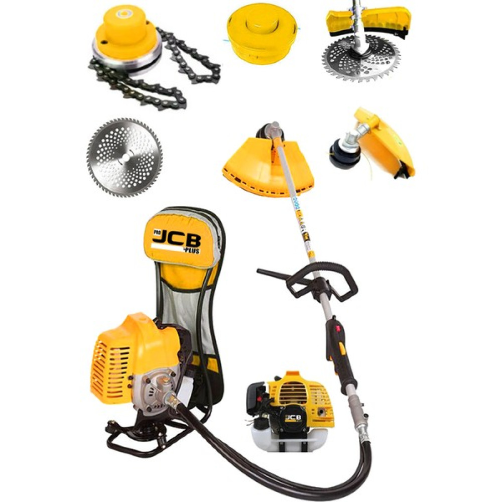 Pro Jcb Plus American Jaws 11 Hp Sırt Tipi Benzinli Ot Çalı Tırpanı Çim Biçme Makinesi + Canavar Başlık Bahçe Makinesi Fiyatı