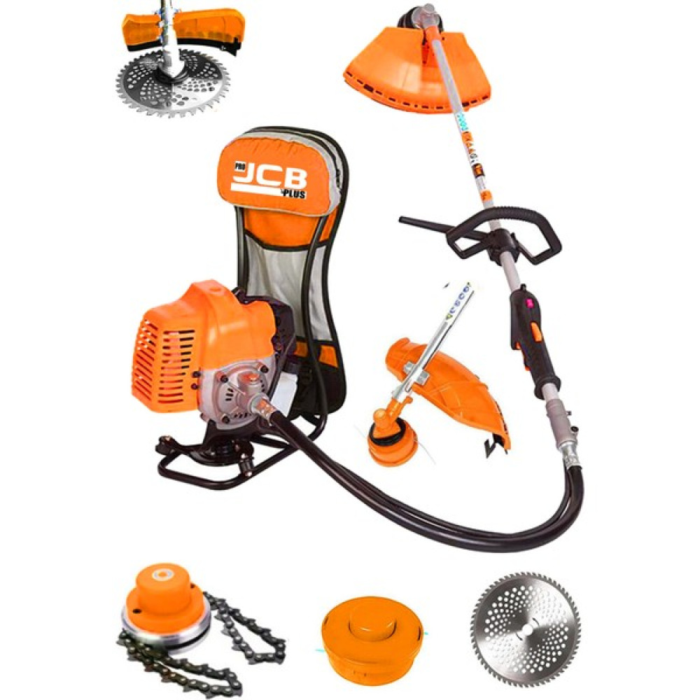 Pro Jcb Plus American Jtx 11 Hp Sırt Tipi Benzinli Ot Çalı Tırpanı Çim Biçme Makinesi + Canavar Başlık Bahçe Makinesi Fiyatı