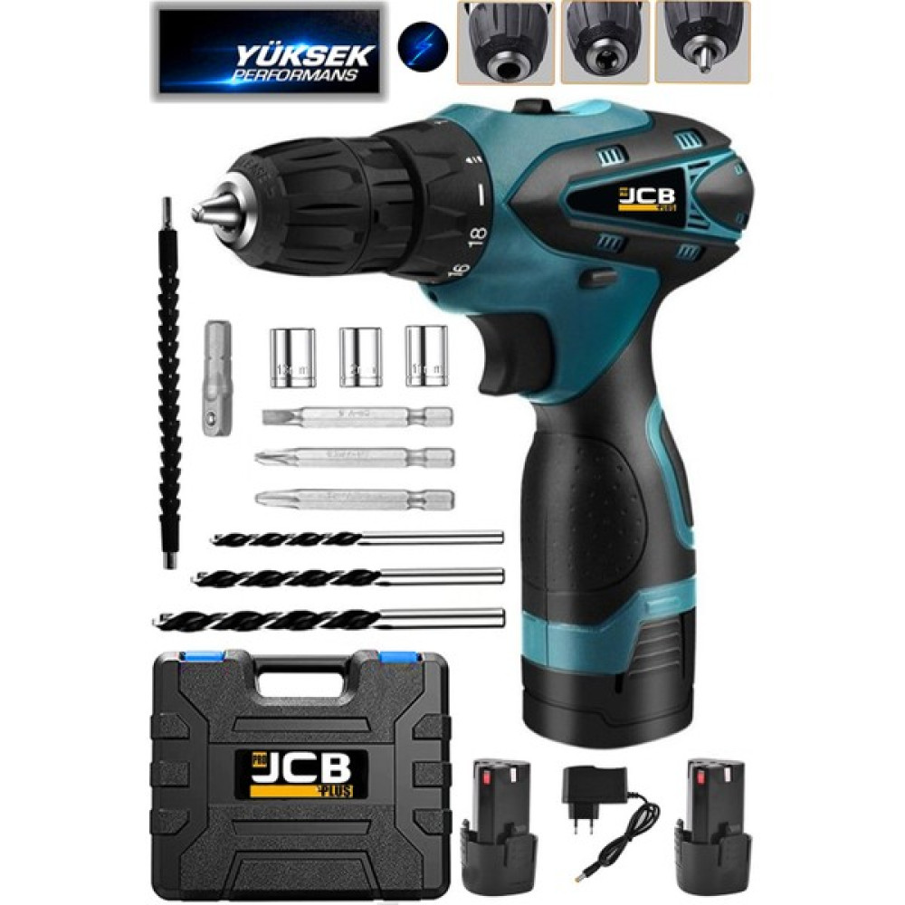 Pro Jcb Plus ARMT 24V 4AH Çift Akülü Uç Seti Şarjlı Matkap Elektrikli El Aletleri Fiyatı