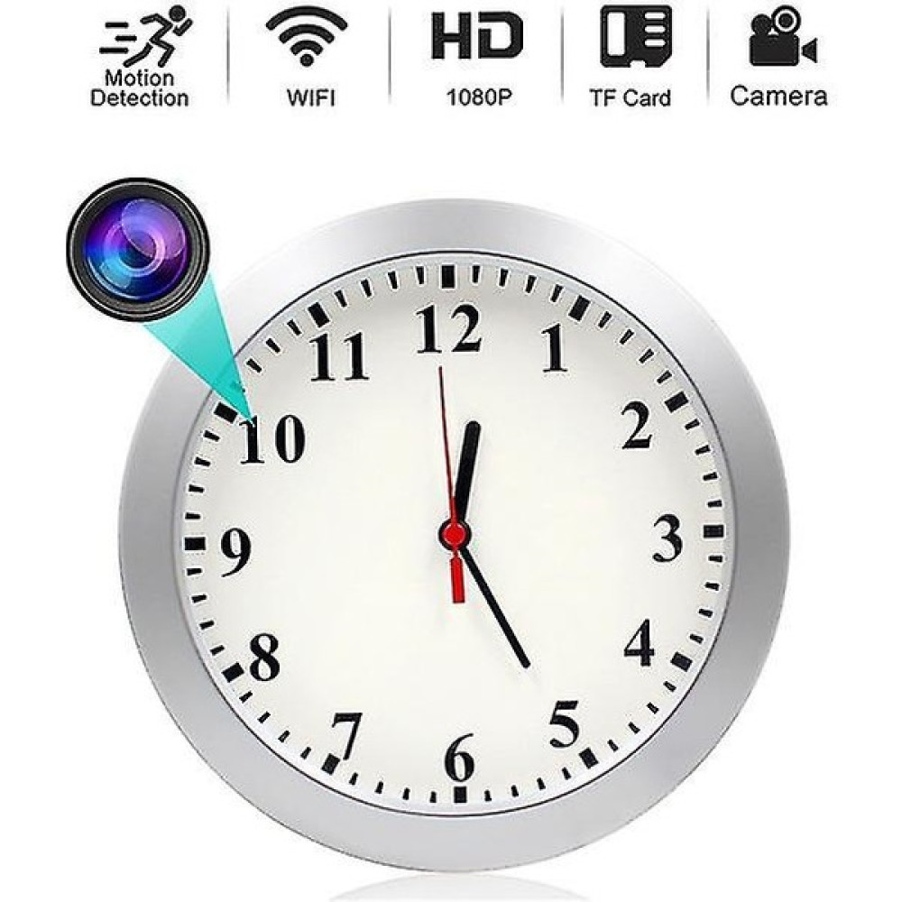 Pro Kamera Duvar Saati Farkedilmeyen Kamera 1080P Dijital Video Kameralar Fiyatı