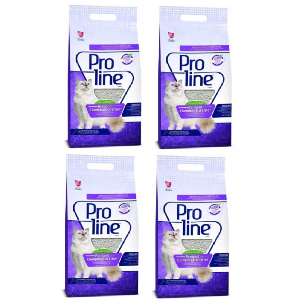 Pro Line Lavanta Kokulu Bentonit Kedi Kumu 5 Lt X 4 Adet Evcil Hayvan Ürünleri Fiyatı