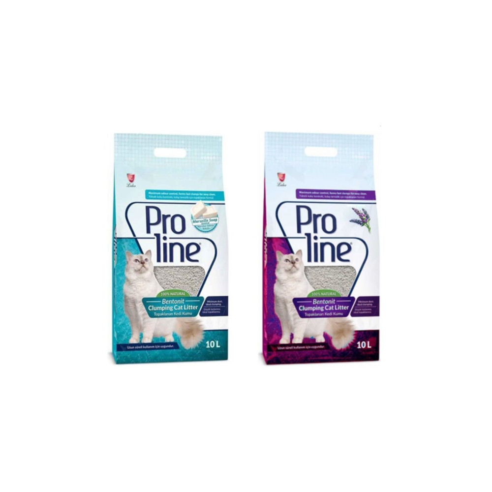 Pro Line Lavanta Kokulu Ve Marsilya Sabunlu Bentonit Kedi Kumu 10 Lt * 2 Adet Evcil Hayvan Ürünleri Fiyatı
