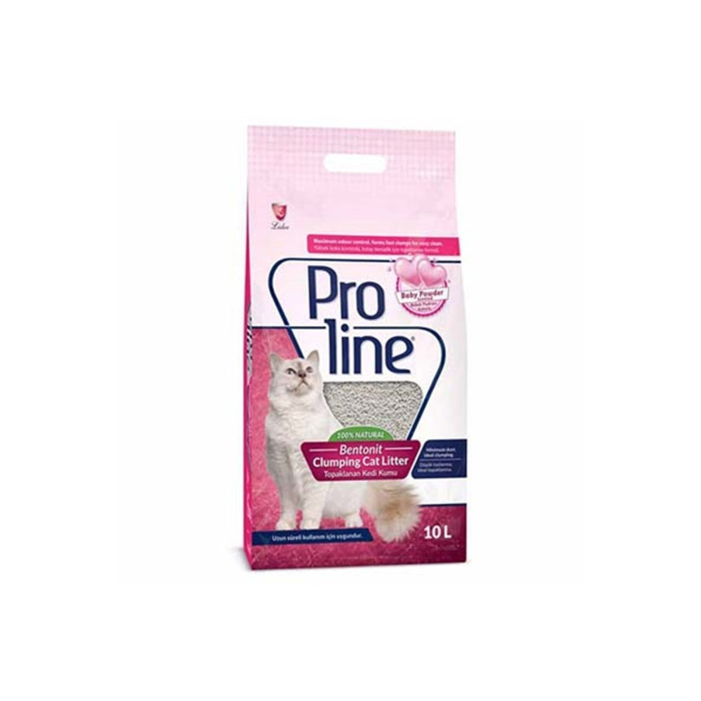 Pro Line Proline Bebek Pudralı Topaklanan Bentonit Kedi Kumu Ince 10 Lt Evcil Hayvan Ürünleri Fiyatı