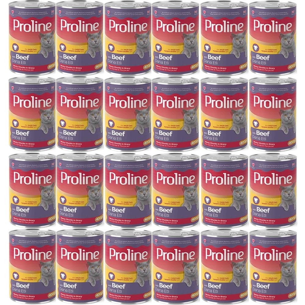 Pro Line Proline Dana Etli Yetişkin Kedi Konservesi 400 Gr*24 Adet Evcil Hayvan Ürünleri Fiyatı