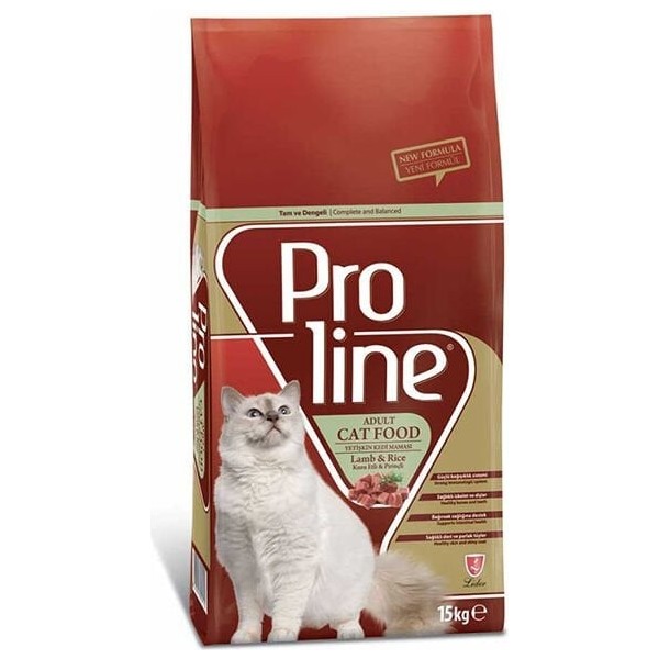 Pro Line Proline Kuzu Etli Ve Pirinçli Yetişkin Kedi Maması 15 Kg Evcil Hayvan Ürünleri Fiyatı