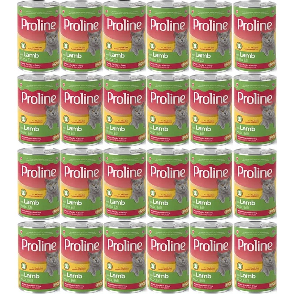 Pro Line Proline Kuzu Etli Yetişkin Kedi Konservesi 400 Gr*24 Adet Evcil Hayvan Ürünleri Fiyatı