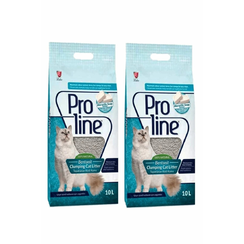 Pro Line Proline Marsilya Sabunu Kokulu Kedi Kumu 2x10 L ( 2 Adet 10 L ) Evcil Hayvan Ürünleri Fiyatı