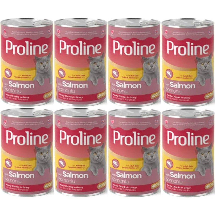 Pro Line Proline Somonlu Yetişkin Kedi Konservesi 400 Gr*8 Adet Evcil Hayvan Ürünleri Fiyatı
