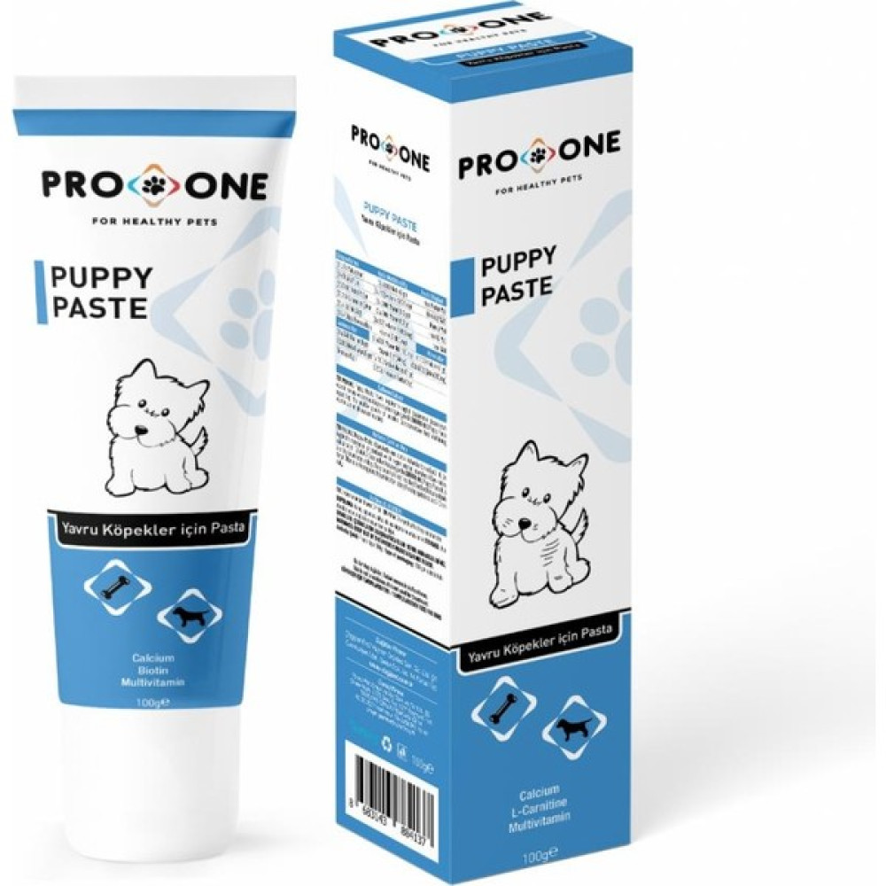 Pro One Yavru Köpekler Için Kalsiyum ve Biyotin Destekli Multivitamin Macunu 100 gr Evcil Hayvan Ürünleri Fiyatı