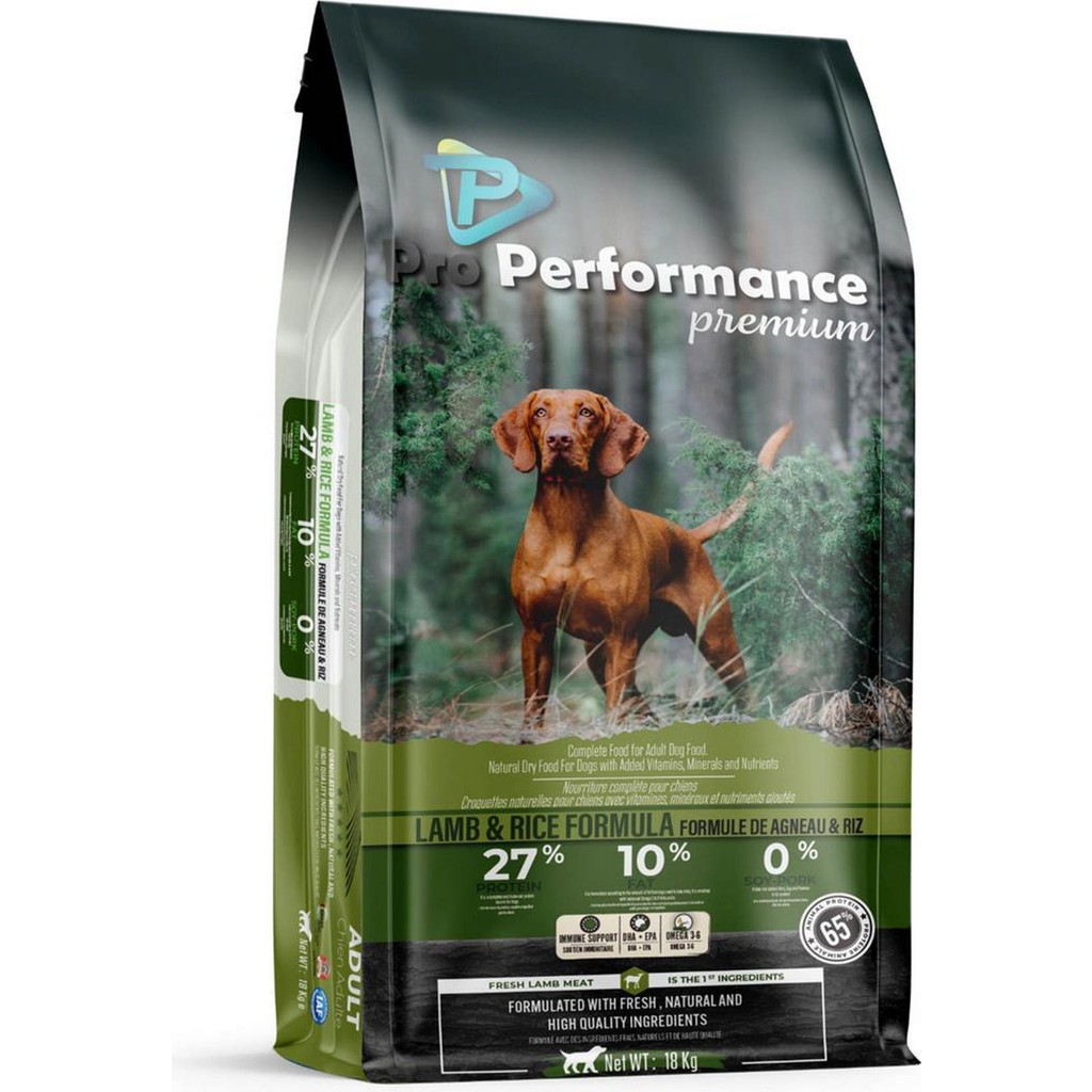 Pro Performance Kuzu Etli Yetişkin Köpek Maması 18 kg Premium Kalite İçerik Evcil Hayvan Ürünleri Fiyatı