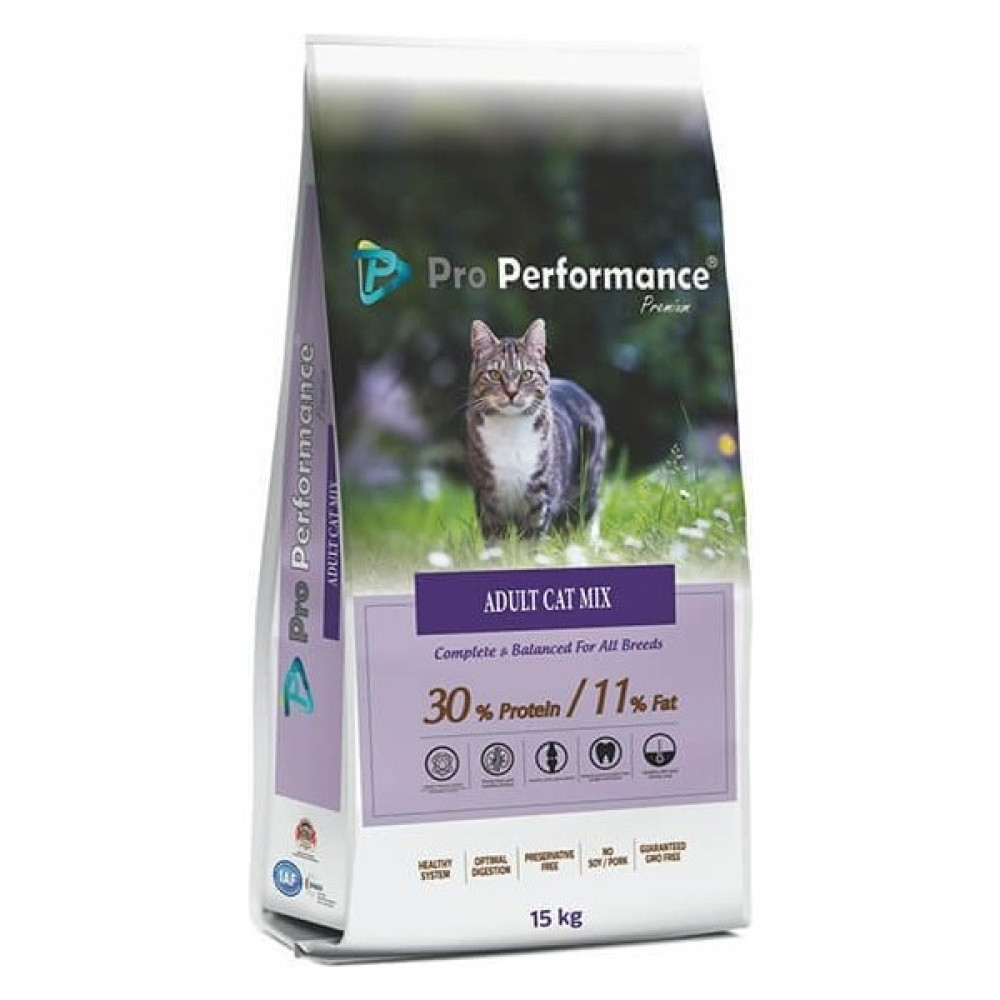Pro Performance Premium Adult Cat Mix 15 kg Evcil Hayvan Ürünleri Fiyatı