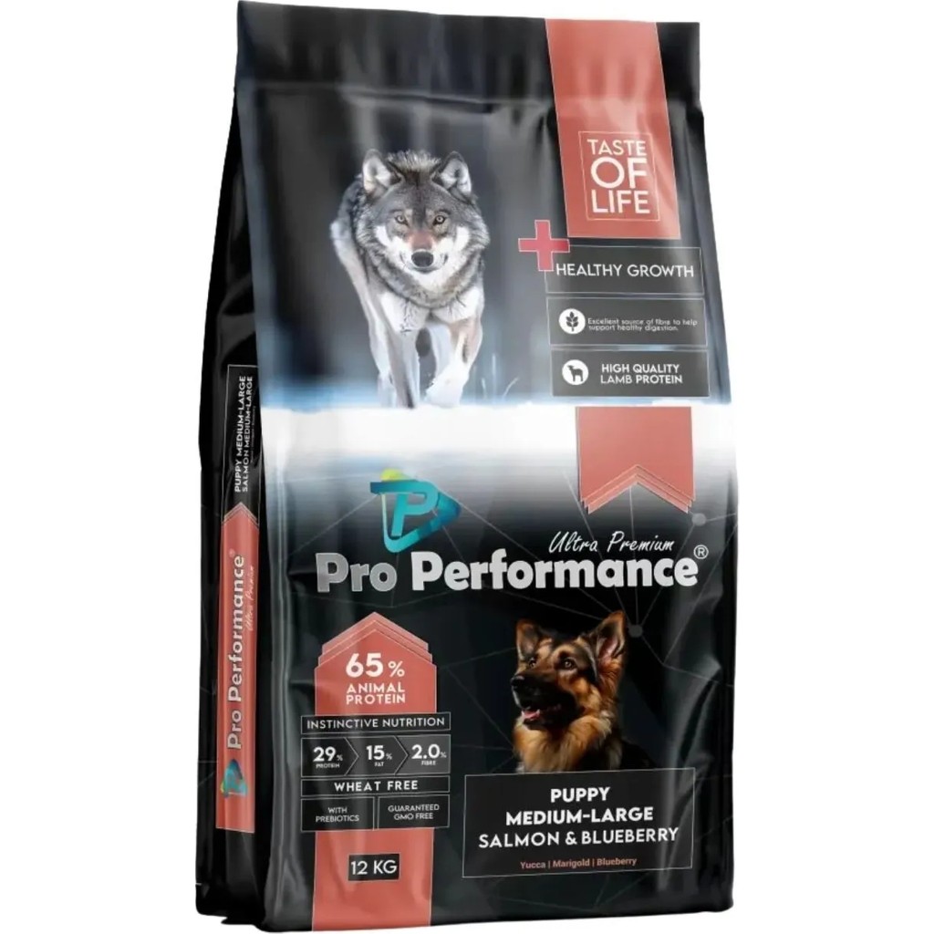 Pro Performance Pro Perf.puppy Dog M&l Salmon & Blueberry 12 Kg. - KG Evcil Hayvan Ürünleri Fiyatı