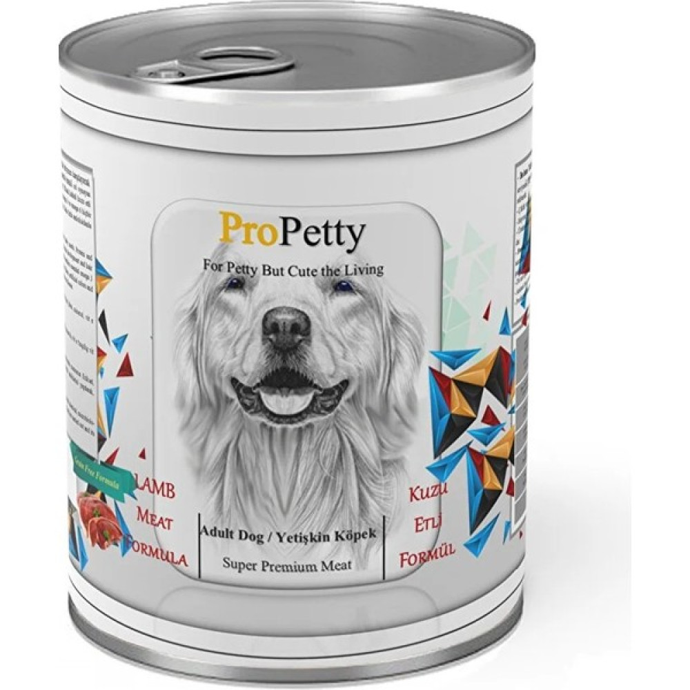Pro Petty Propetty Kuzu Etli Yetişkin Köpek Konservesi 415 gr Evcil Hayvan Ürünleri Fiyatı