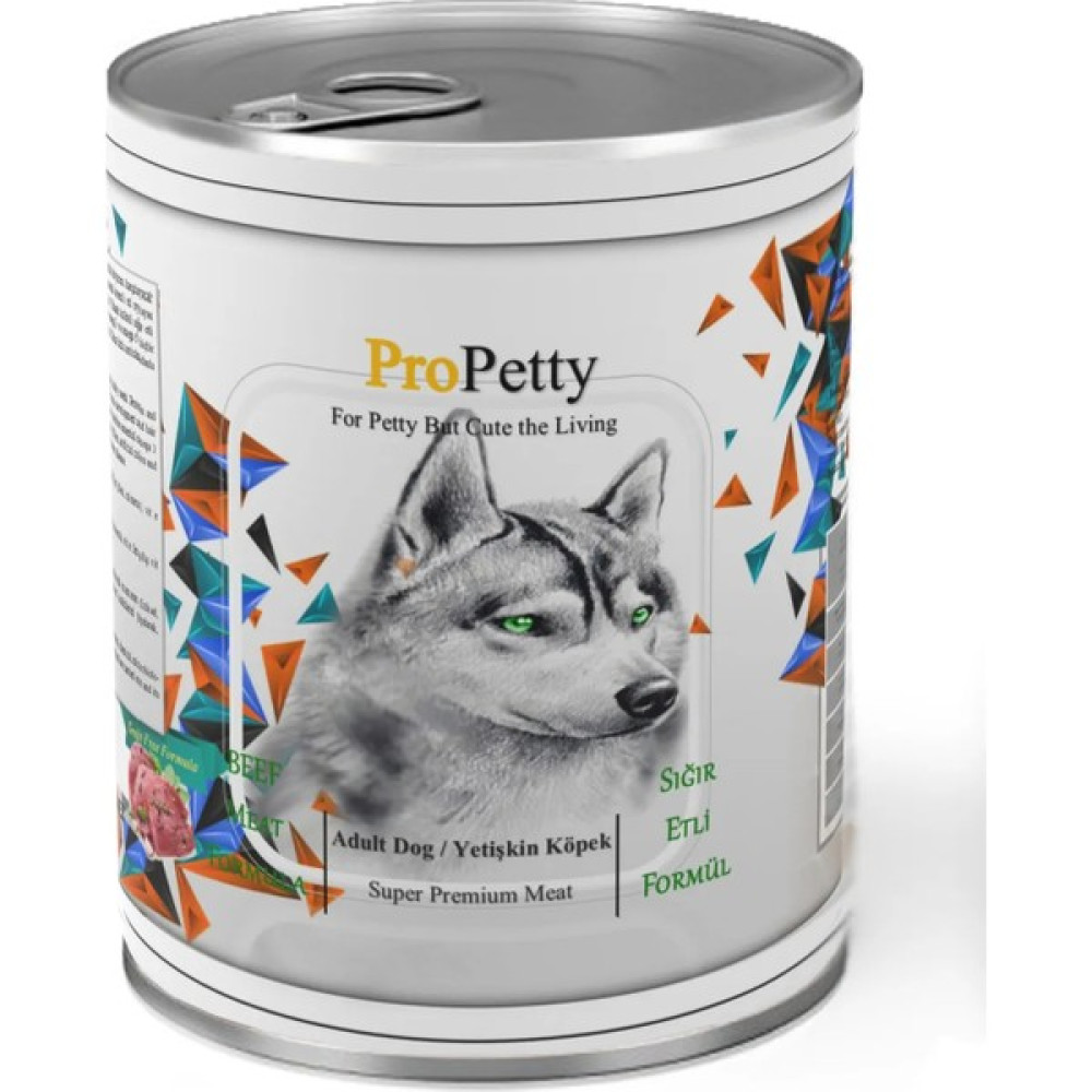 Pro Petty Propetty Sığır Etli Yetişkin Köpek Konservesi 415 gr Evcil Hayvan Ürünleri Fiyatı
