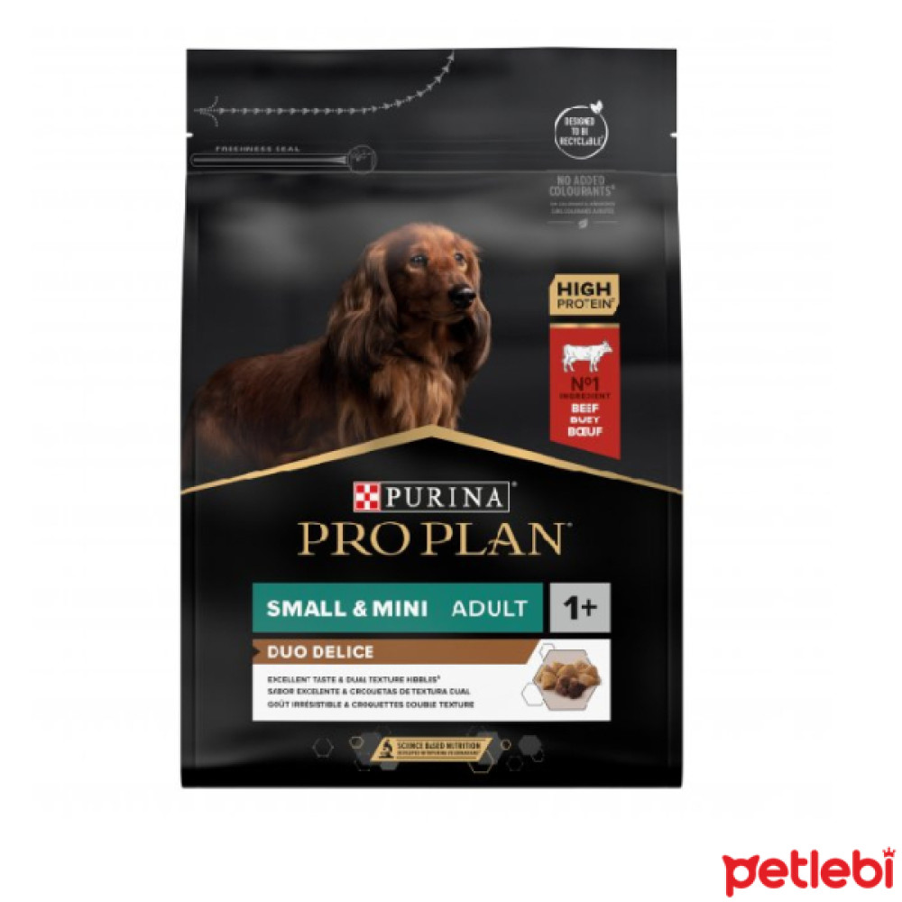 Pro Plan Duo Delice Small Küçük Irk Biftekli ve Pirinçli Yetişkin Köpek Maması 2,5kg Evcil Hayvan Ürünleri Fiyatı