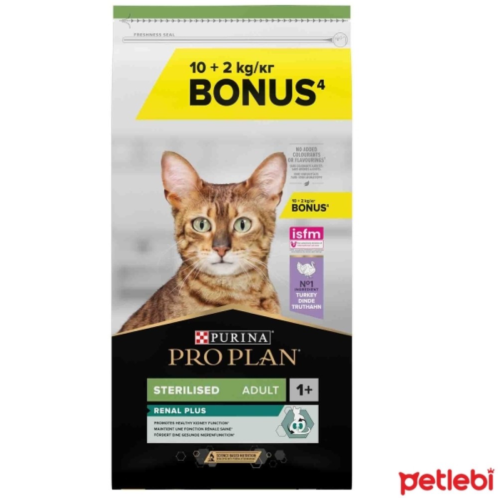 Pro Plan Hindili Kısırlaştırılmış Kedi Maması 10kg+2kg HEDİYE! Evcil Hayvan Ürünleri Fiyatı