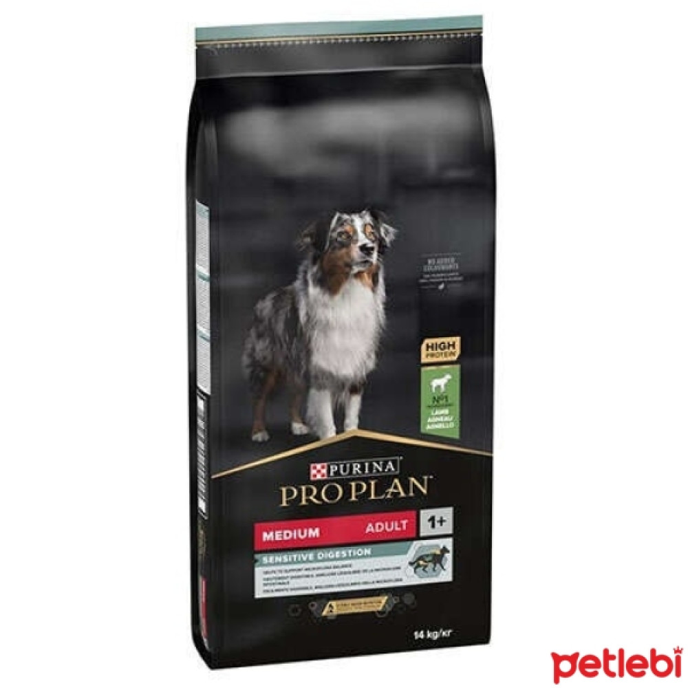 Pro Plan Sensitive Digestion Kuzulu ve Pirinçli Orta Irk Yetişkin Köpek Maması 14kg Evcil Hayvan Ürünleri Fiyatı