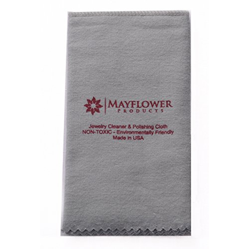 Pro Size Polishing Cleaning Cloth Pure Cotton Made in USA for Gold, Silver, and Platinum Jewelry, Eco Friendly Large Cleaner Cloth 11 x 14 in. Keeps Jewelry Clean and Shiny