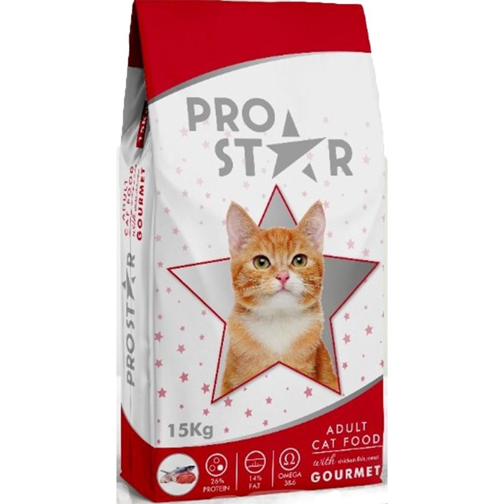 Pro Star Gurme Yetişkin Kedi Maması 15 kg Evcil Hayvan Ürünleri Fiyatı