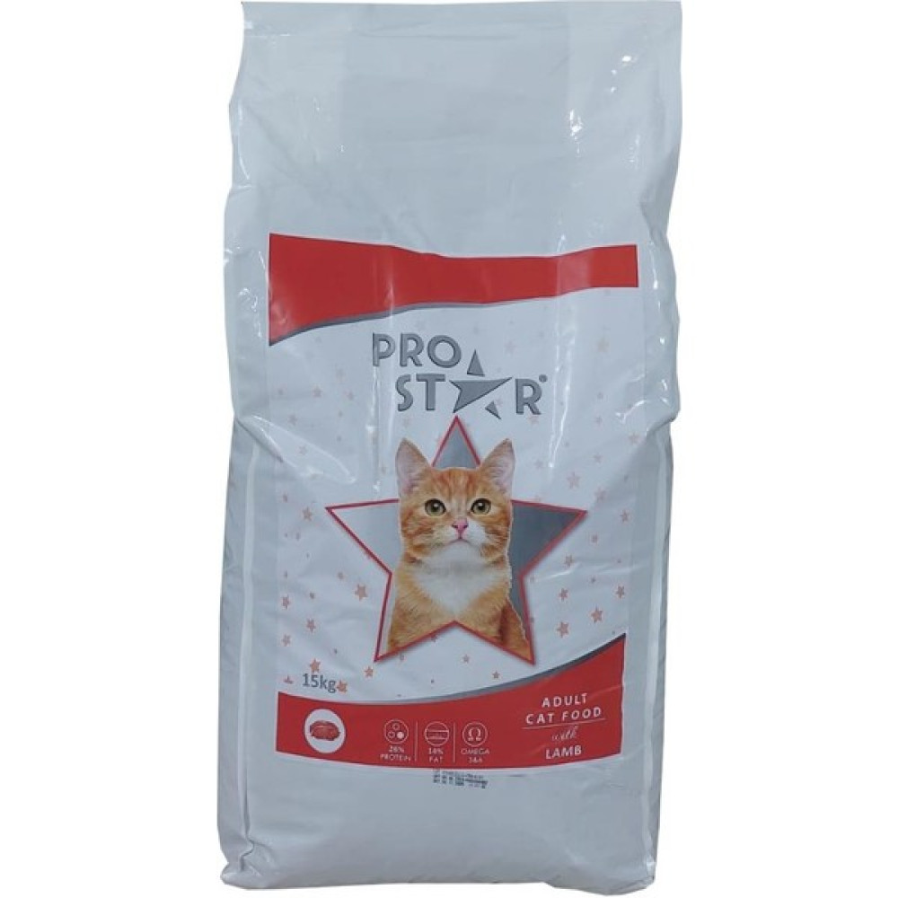 Pro Star Kuzulu Yetişkin Kedi Maması 15 kg Evcil Hayvan Ürünleri Fiyatı
