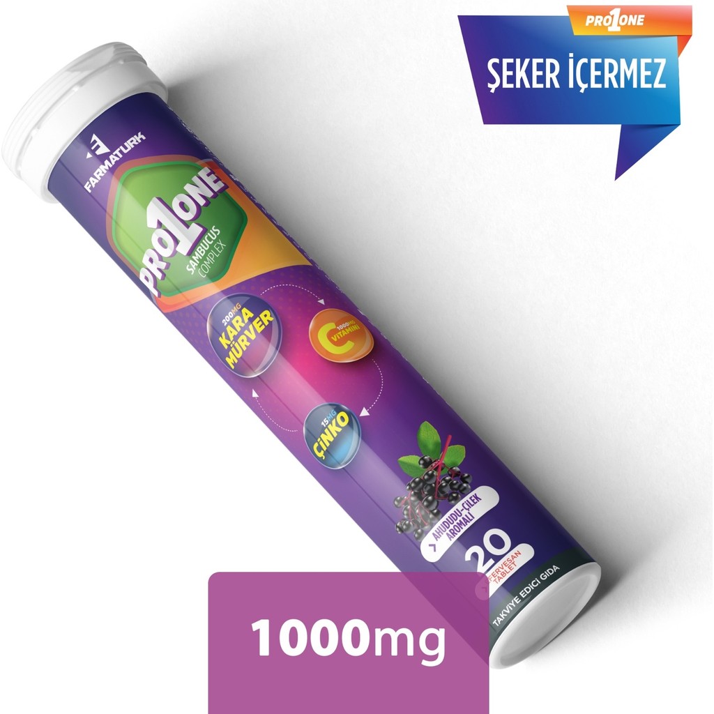 PRO1ONE Sambucus Complex (20 Efervesan Tablet) Diğer Fiyatı
