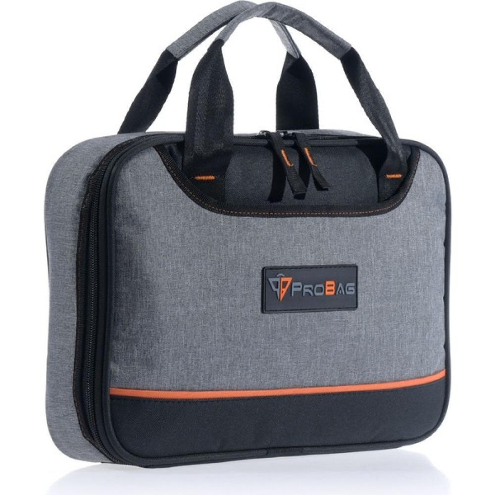 Probag Elektronik El Takım Çantası S - Kompakt 17 Bölmeli Suya Dayanıklı İmpertex Keten - Gri Alet Çantası & Dolabı Fiyatı