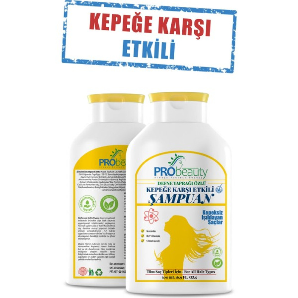 Probeauty Kepeğe Karşı Etkili Kepek Önleyici Şampuan 300 ml Şampuan ve Saç Kremi Fiyatı