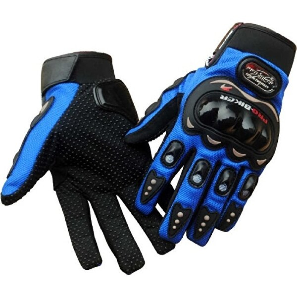 Probiker Korumalı Motosiklet Eldiveni Uzun Model Mavi - XL Motorsiklet Eldivenleri Fiyatı
