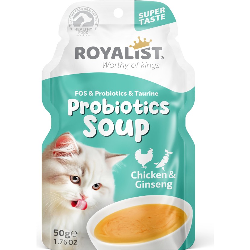 Probiyotik Tavuklu & Ginseng Kedi Çorbası 50 gr 4'lü Diğer Fiyatı