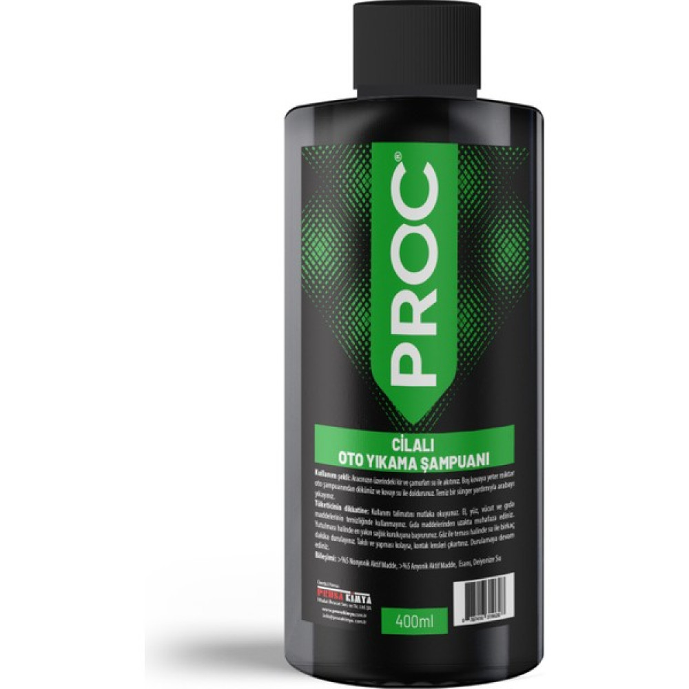 Proc Cilalı Oto Yıkama Şampuanı (400 Ml) Oto Yıkama Ürünleri Fiyatı