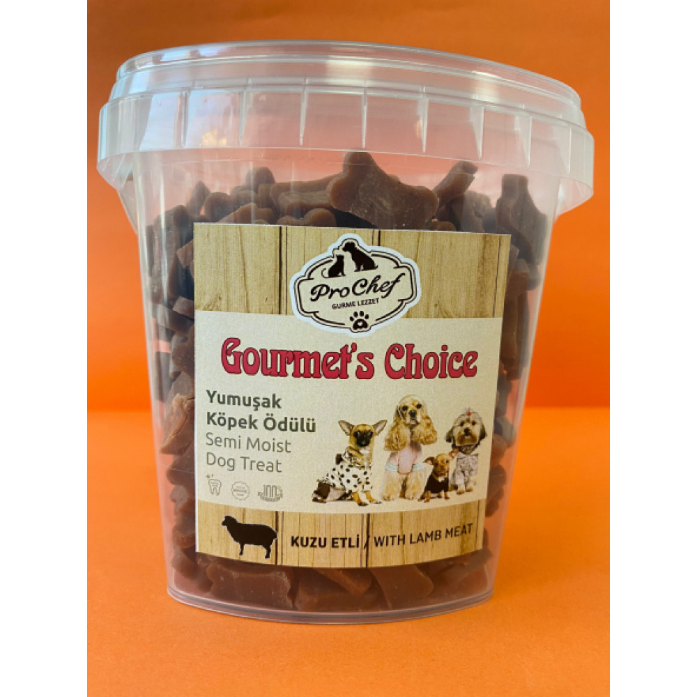 Prochef 400 Gr Kuzu Etli Gourmet's Choice Kopeklerin Egitimi Icin Yari Yumusak Kopek Odul Mamasi Evcil Hayvan Ürünleri Fiyatı