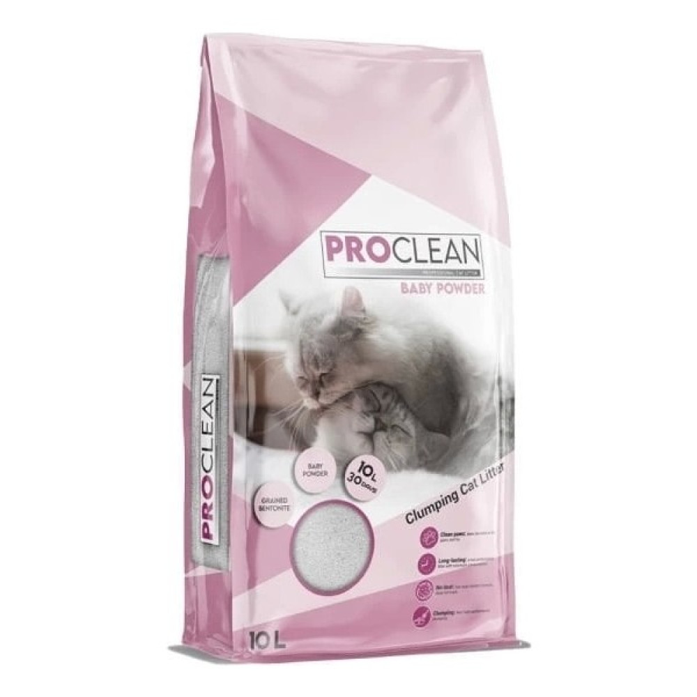 Proclean Bebek Pudra Kokulu Topaklanan Kedi Kumu Ince Taneli 10 Lt Evcil Hayvan Ürünleri Fiyatı