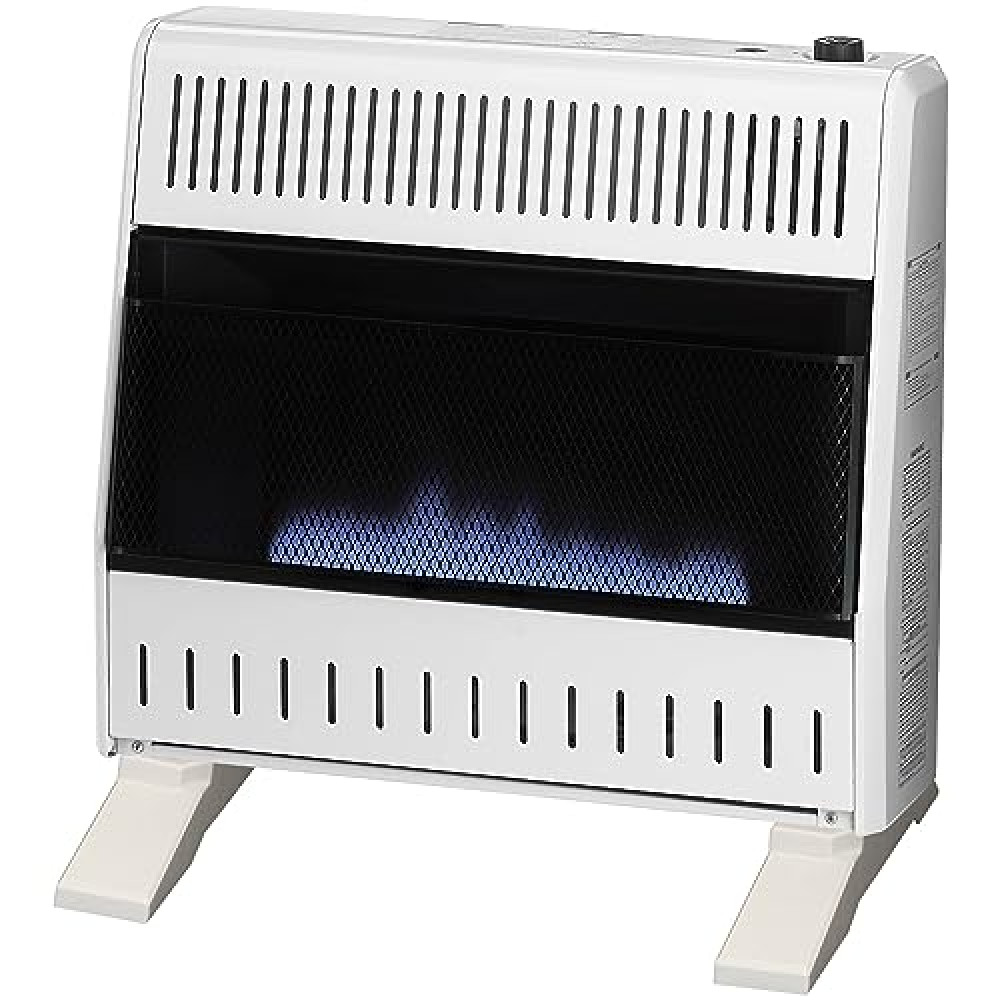 ProCom Heating Natural Gas Ventless Blue Flame Heater With Base Feet - 30,000 BTU, Manual Control - Model# MN300HBA-B Heaters Fiyatı