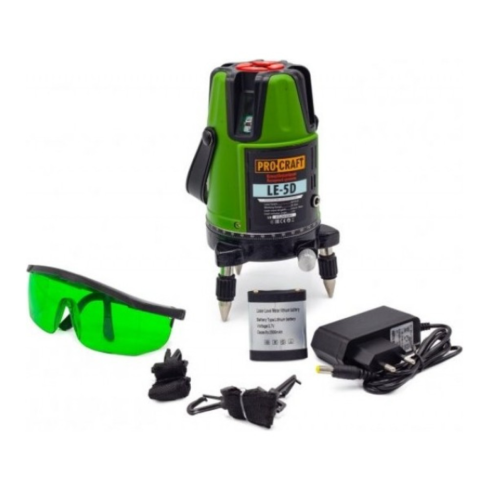 Procraft Le-5d Çapraz Çizgi Lazer Hizalama Diğer Test ve Ölçüm Cihazları Fiyatı