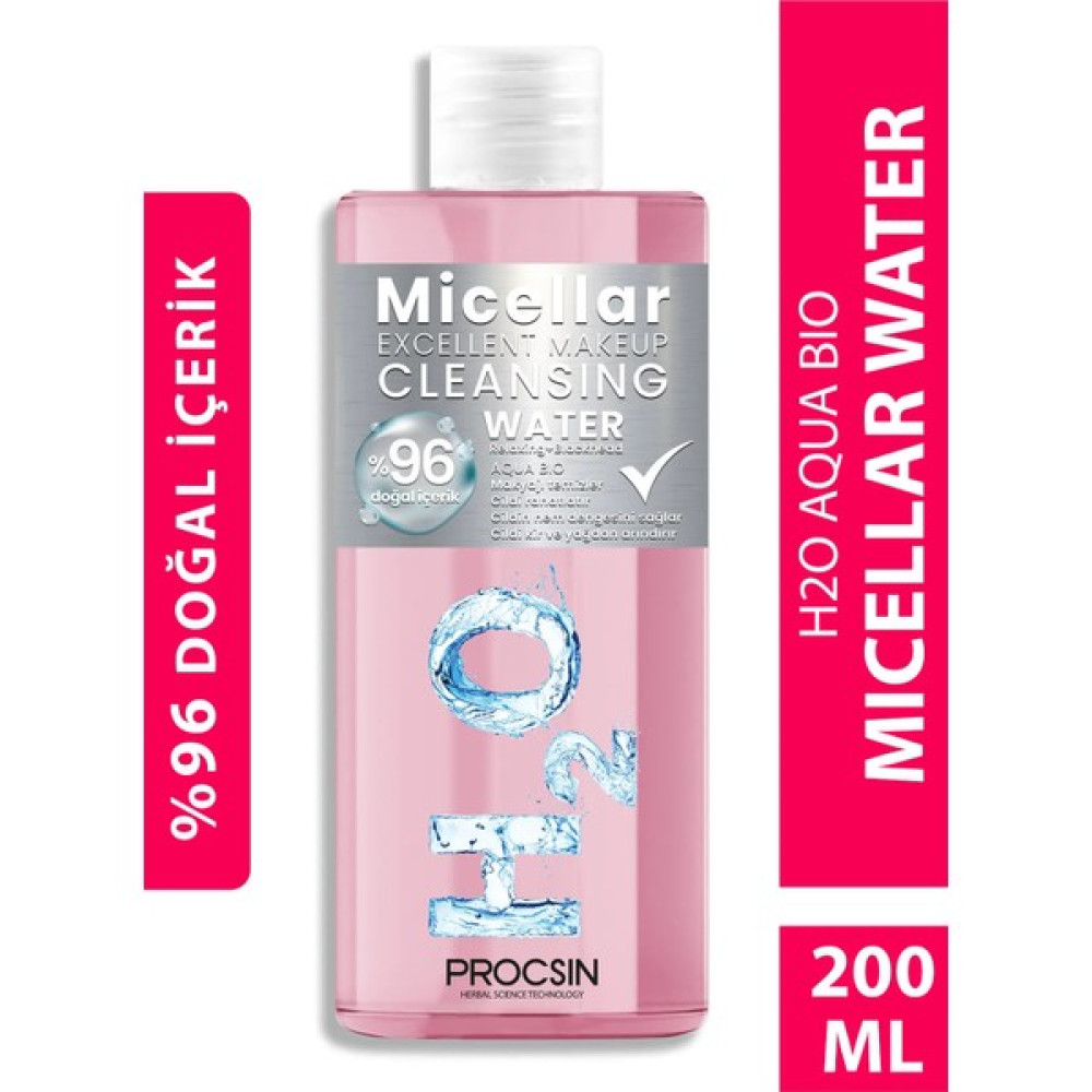 Procsın Aqua Bio H2O Micellar Cleansing Water 200 ml Makyaj Temizleyicileri Fiyatı
