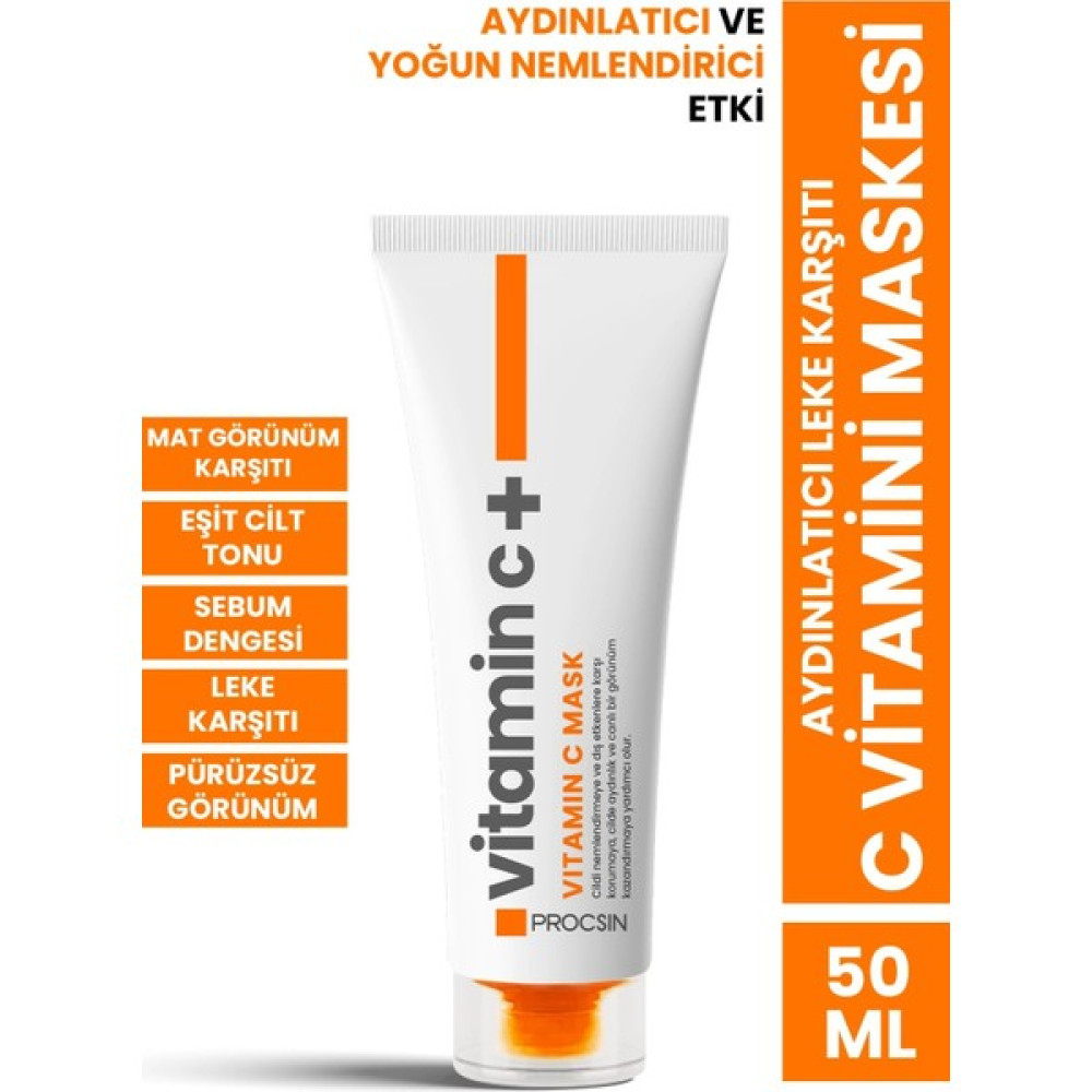 Procsın Aydınlatıcı C Vitamini Maskesi 50 ml Maskeler Fiyatı