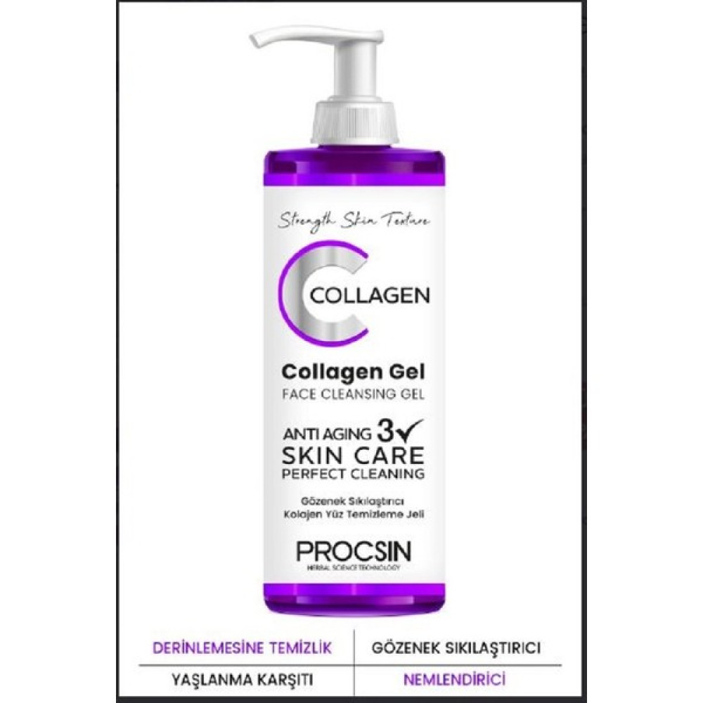 Procsin Gözenek Sıkılaştırıcı Kolajen Yüz Temizleme Jeli 150 ml Procsın Cilt Temizleme ve Peeling Fiyatı