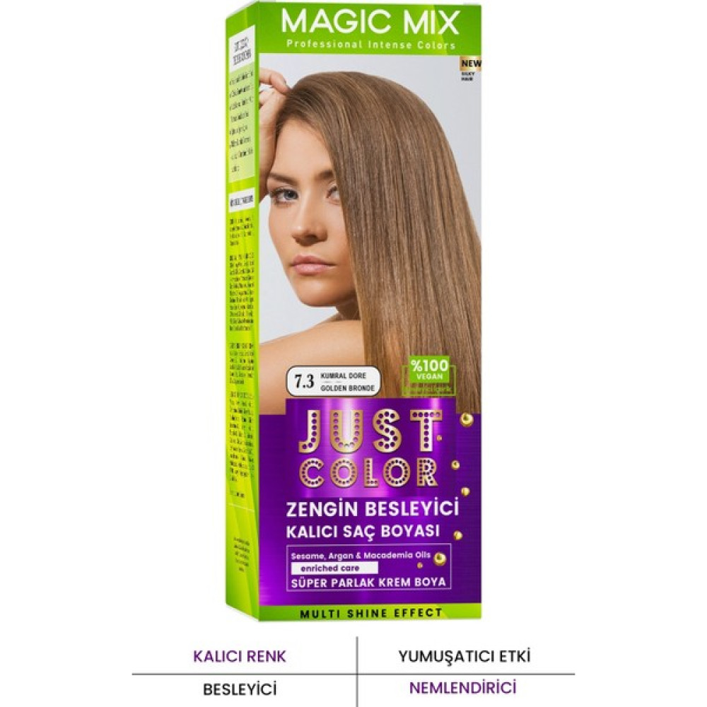 PROCSIN Magic Mix COLOR KIT Parlak ve Canlı 7.3 KUMRAL DORE Kalıcı Saç Boyası Saç Boyası Fiyatı