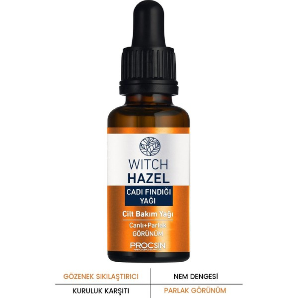 PROCSIN Witch Hazel Cilt Bakım Yağı 22 Ml Nemlendiriciler Fiyatı