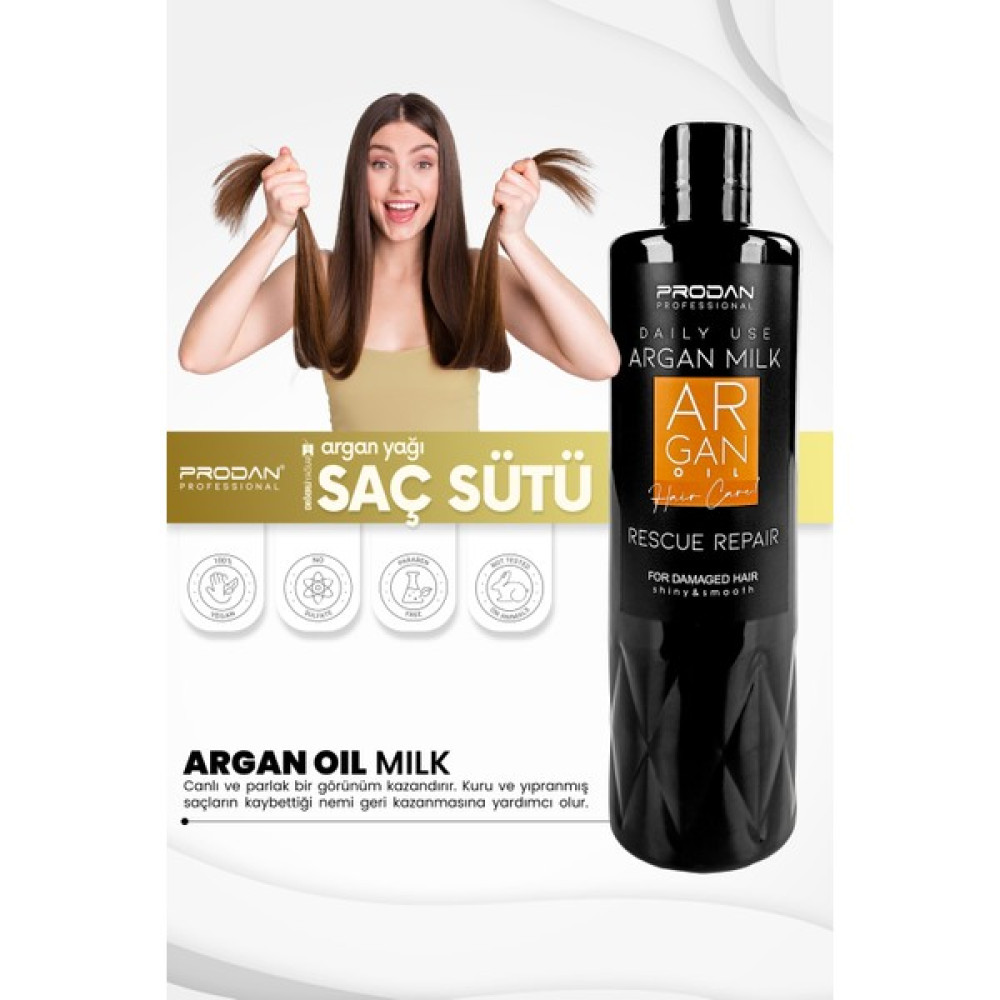 Prodan Argan Yağı Saç Sütü Bakım | Nemlendirici - 400ML Oto Boyaları Fiyatı