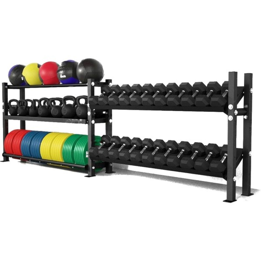Prodips Dambıl Wallbal Kettlebell Plaka Ağırlık Depolama Standı Dambıllar & El / Ayak Ağırlıkları Fiyatı