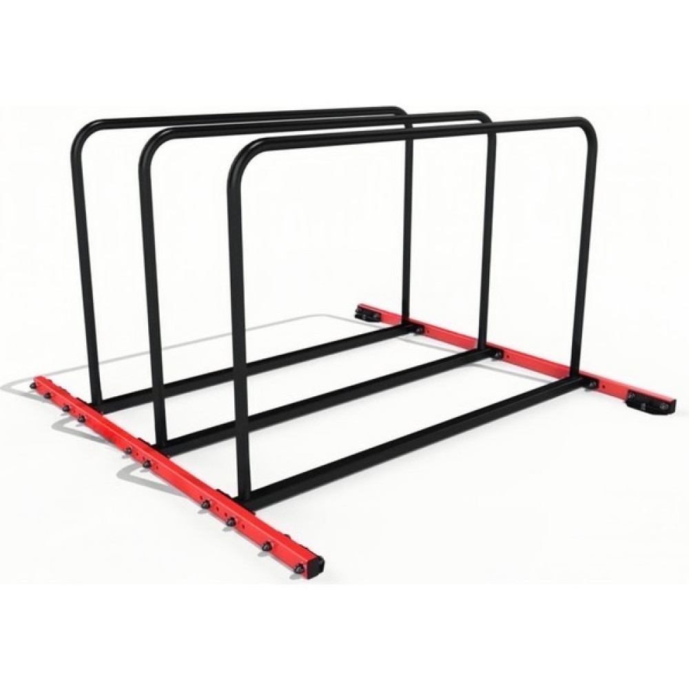 Prodips Paralel Bar Dips Çalışma Istasyonu Red Black 3 Lü Bar Büyük Model Kondisyon Aletleri Fiyatı