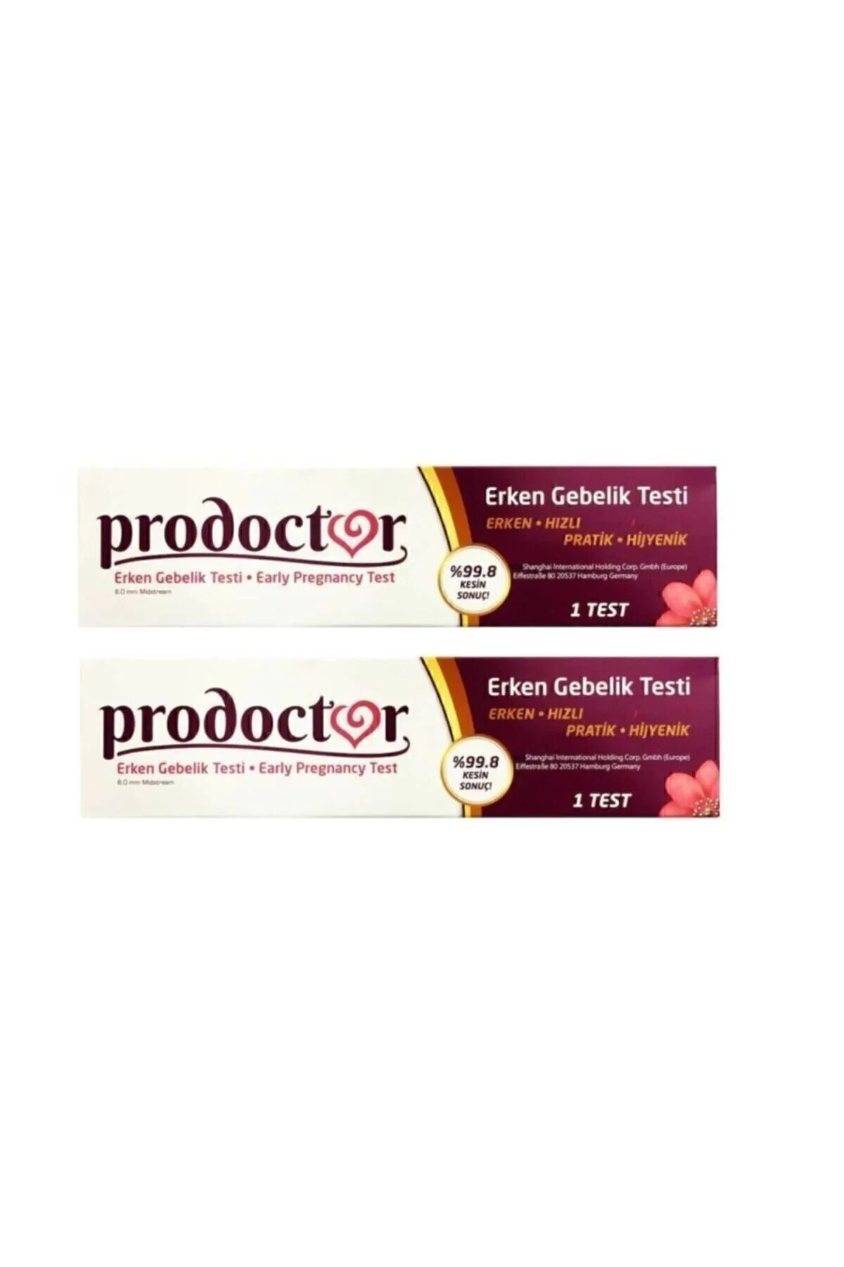 Prodoctor Erken Gebelik Testi 2 Adet" Gebelik / Hamile ve Ovülasyon Testi Fiyatı