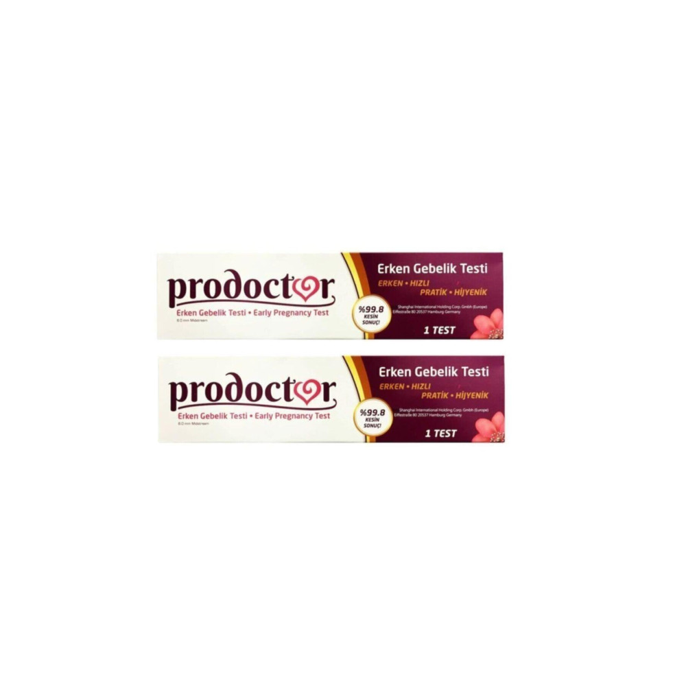 Prodoctor Erken Gebelik Testi 2 Adet Gebelik / Hamile ve Ovülasyon Testi Fiyatı