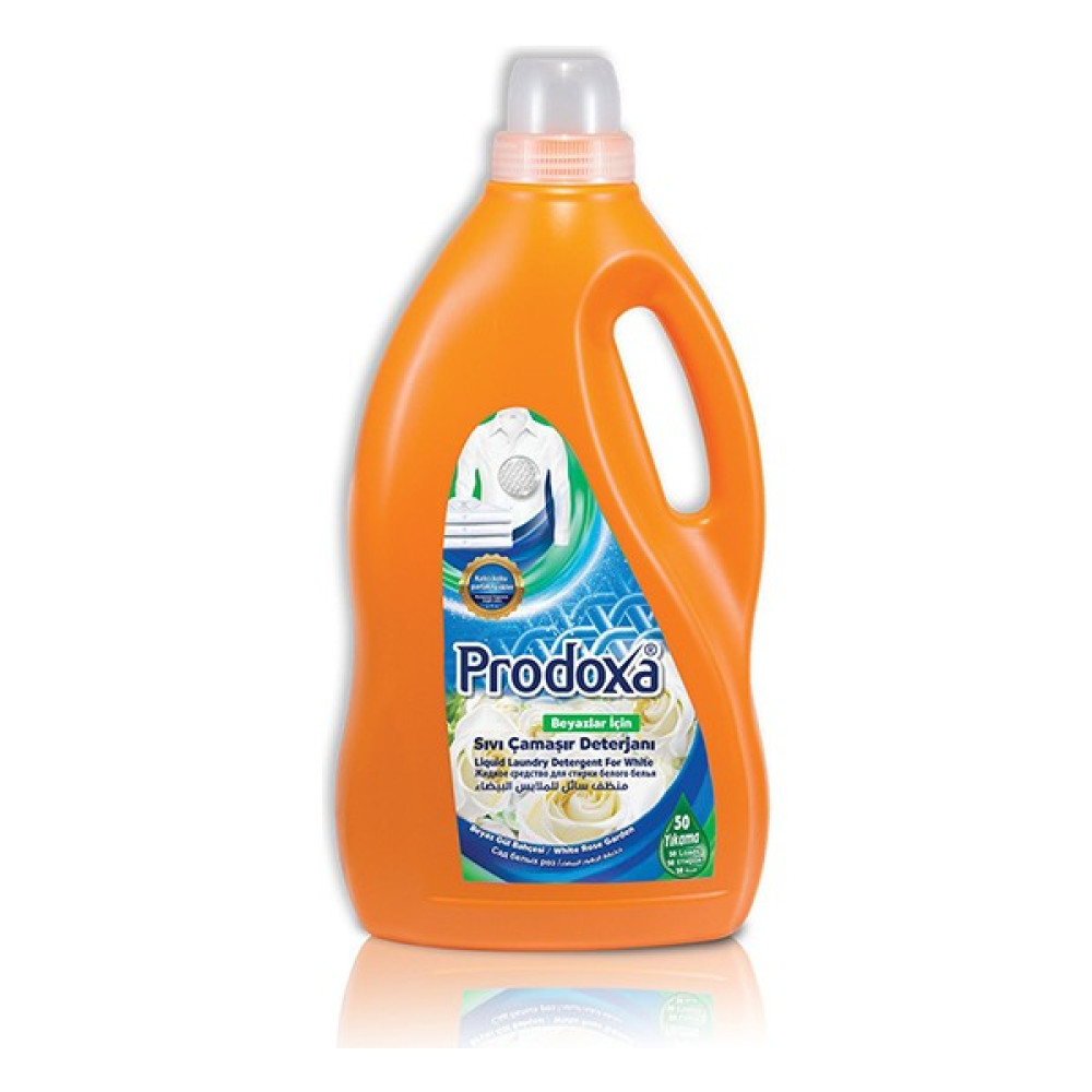 Prodoxa Jel Matik Çamaşır Deterjanı - Beyazlar Için 3000 ml 4 Adet - 3 lt Oto Boyaları Fiyatı