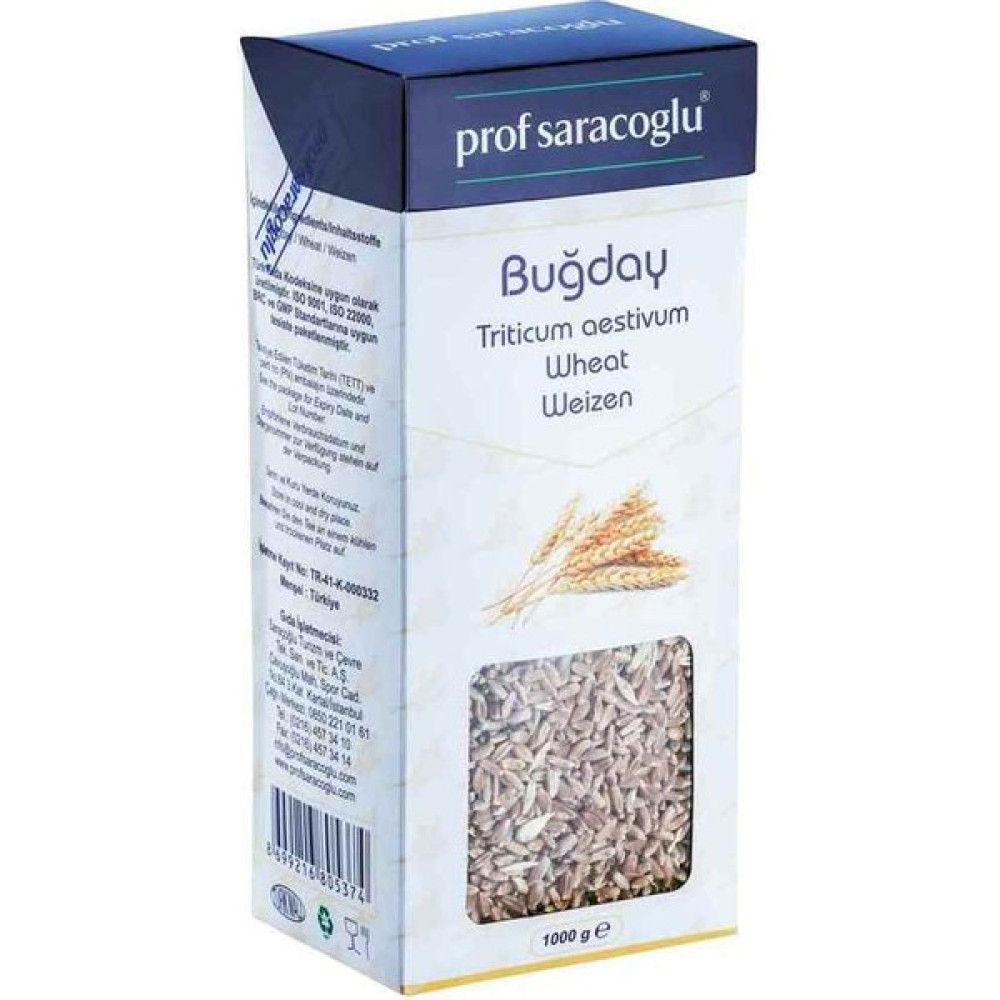 Prof Saraçoğlu Prof Saracoglu Anadolu Buğdayı (Kızıl Buğday) 1000 G. - 1 kg Tohum Fiyatı